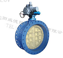 三偏心法蘭(lan)硬密封電動蝶(die)閥D943H