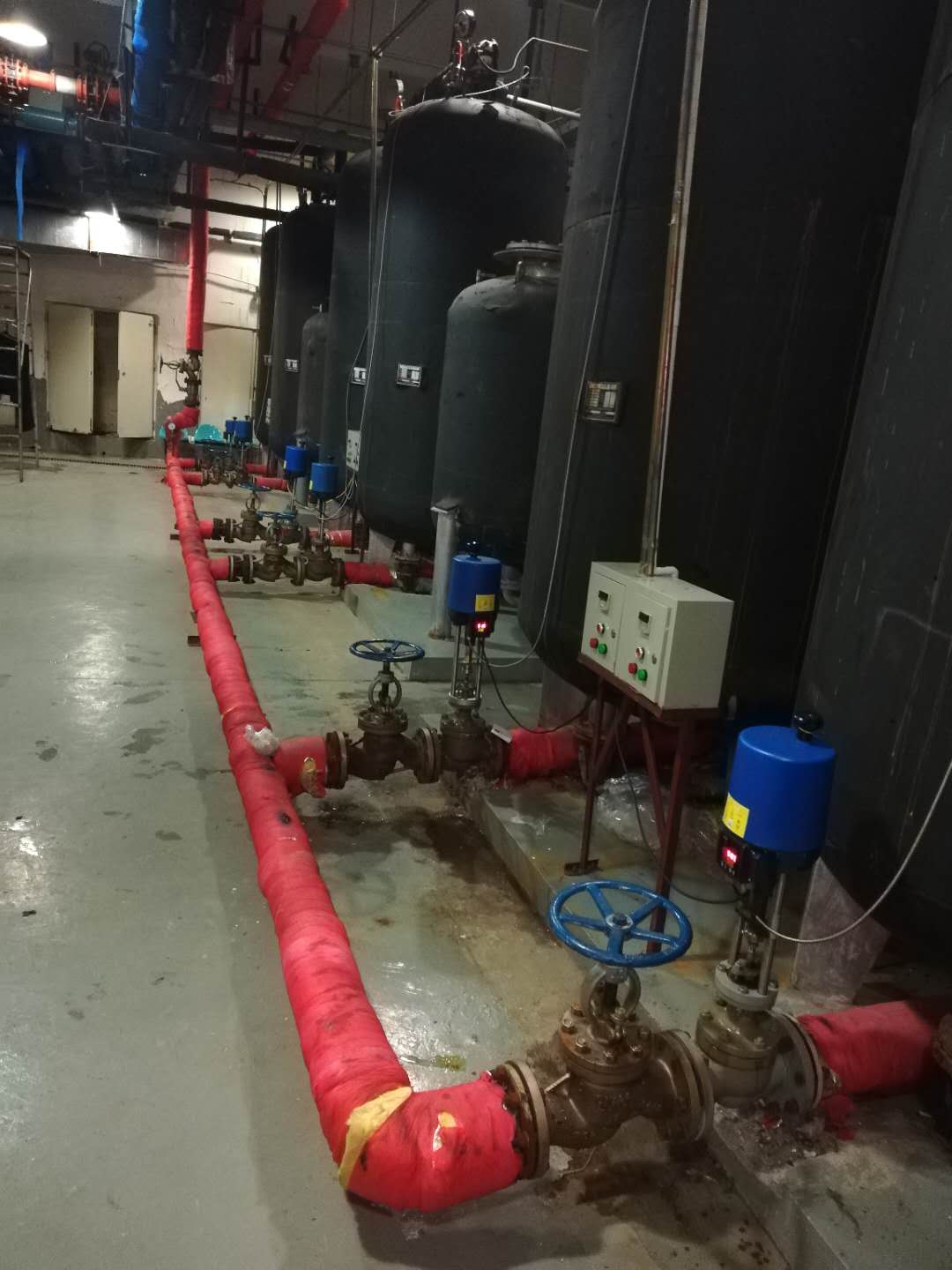 沈陽電(dian)力醫院(yuàn)鍋爐蒸(zheng)汽使用(yòng)現場