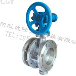 蝸輪傳動法蘭(lán)式伸縮蝶閥SD343H