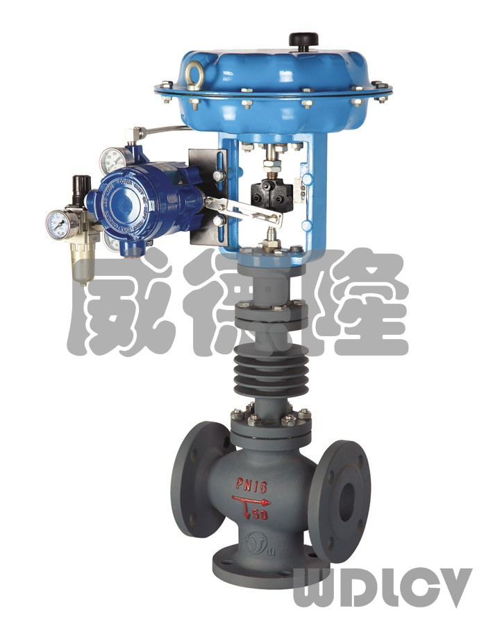 Q(X)系(xì)列氣動(dòng)三通調(diao)節閥