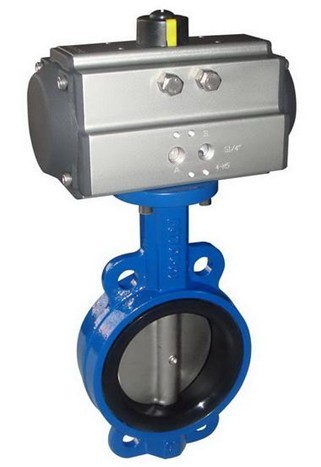 氣動對夾蝶(die)閥 WLD671X/F